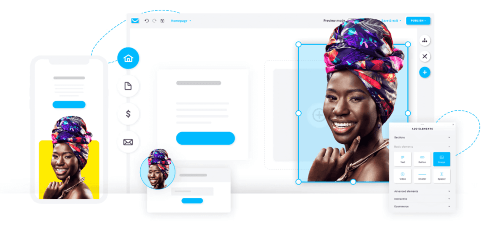 getresponse AI website builder