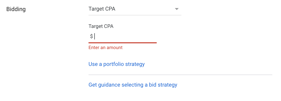 target impression share strategy