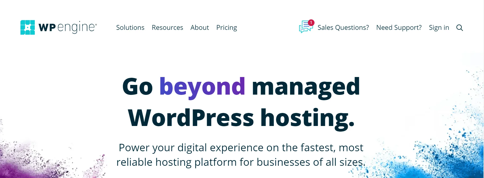 wpengine wordpress hosting