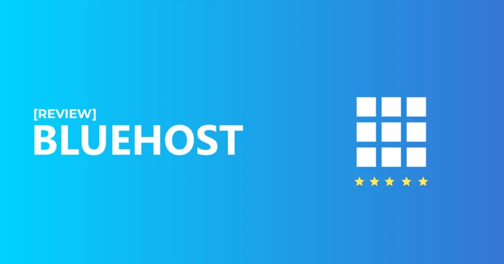 Bluehost review