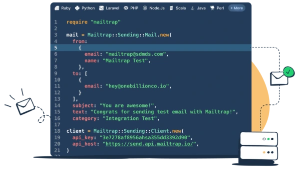 Mailtrap Email API