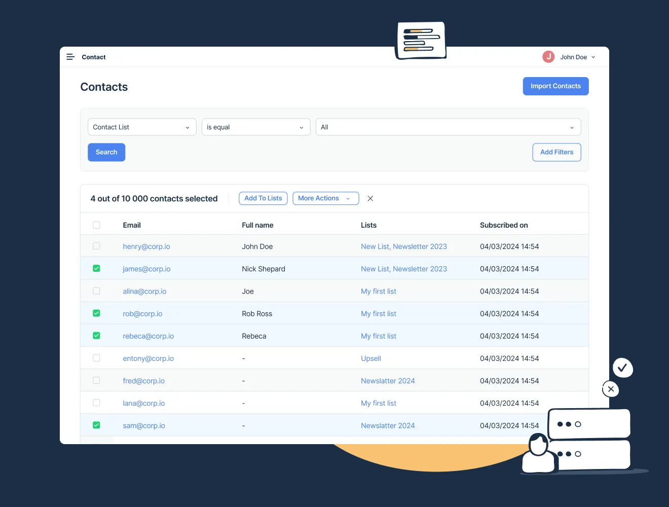 mailtrap email marketing suite