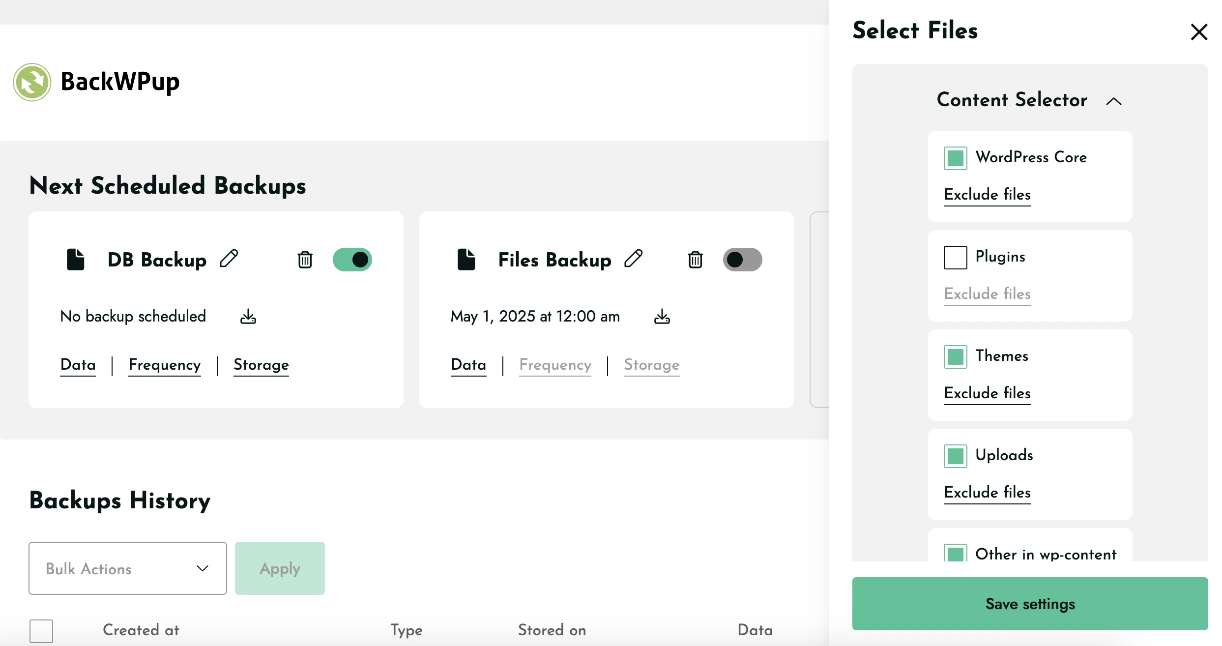 backwpup wordpress backup plugin