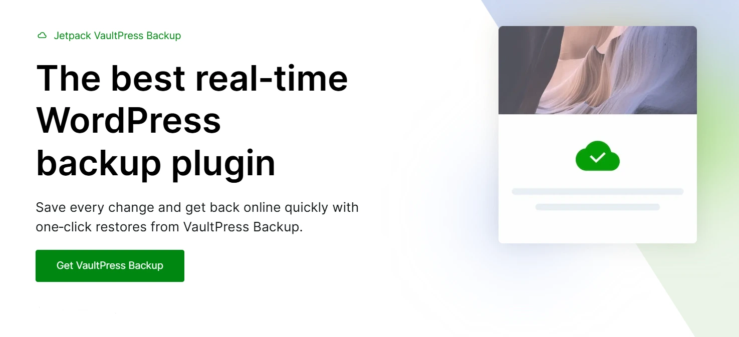 jetpack wordpress backup plugin