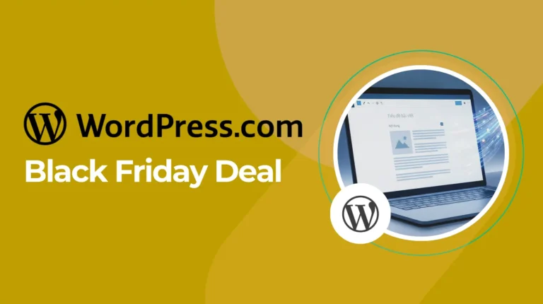 WordPress.com black friday deal