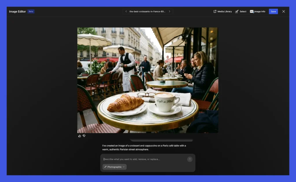 image editing generatin wordpress ai assistant
