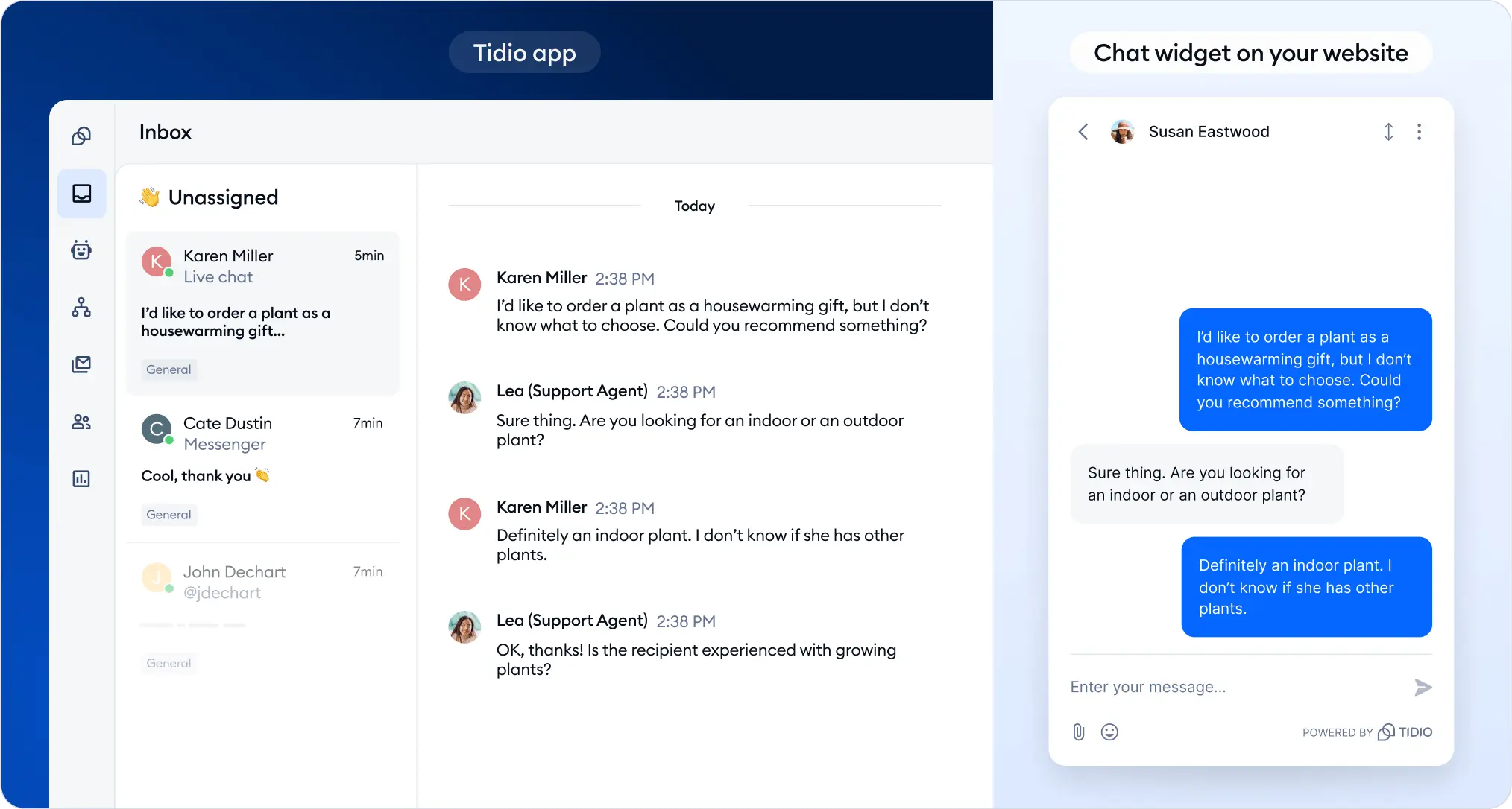 tidio live chat